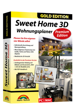 Sweet Home 3D Haus, Wohnung und Gartenplaner - Premium Edition