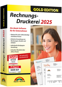 Rechnungs-Druckerei 2025 Gold Edition