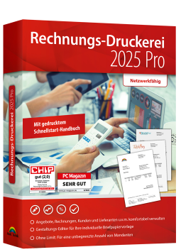 Rechnungs-Druckerei 2025 Pro