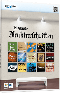 Elegante Frakturschriften