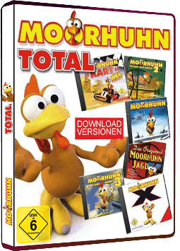 Moorhuhn Total - 6 Spiele in einer Sammlung
