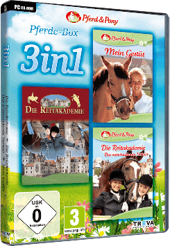 3 Pferdespiele in einem Paket