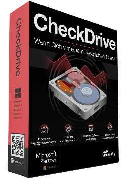 CheckDrive 2023 - Status und Informationen zur Festplatte anzeigen