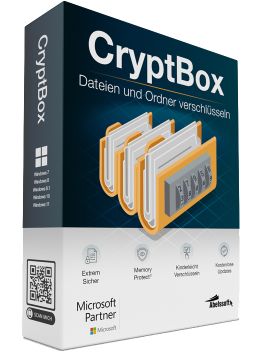 CryptBox verschlüsselt Daten sicher mit 256-Bit