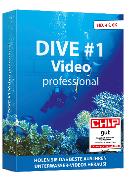 DIVE Video #1 professional – Unterwasservideos hochwertig bearbeiten