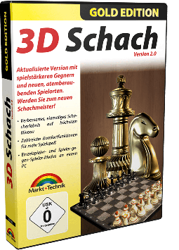 3D Schach 2.0 Gold Edition - Für Einsteiger und Profis