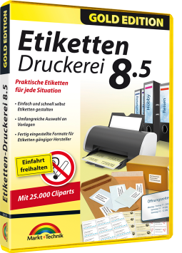 Etiketten Druckerei 8.5