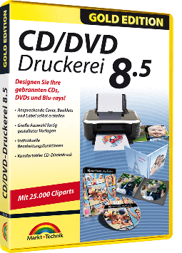 CD/DVD Druckerei 8.5