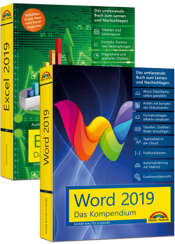Word & Excel 2019 - Das Kompendium-Bundle